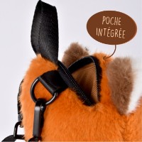 Rucsac pentru copii Histoire d'Ours Pocoll Red Panda (HO3424) imaginea #4 — magazin online Desire.md