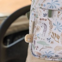 Rucsac pentru copii Little Dutch Safari Friends 29cm White (LD4921) imaginea #5 — magazin online Desire.md