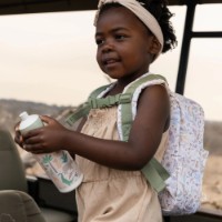 Rucsac pentru copii Little Dutch Safari Friends 29cm White (LD4921) imaginea #6 — magazin online Desire.md