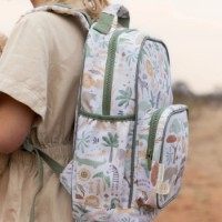 Rucsac pentru copii Little Dutch Safari Friends White (LD4920) imaginea #7 — magazin online Desire.md
