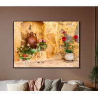 Pictură ArtShop Street With Flower Pots 60x40cm (PVN45-L)
