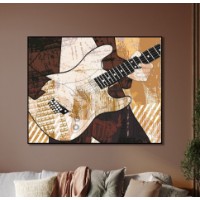 Pictură ArtShop Abstract Guitar 40x40cm (PMU5-XL)
