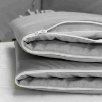 Protectie laterala pentru patut Holala Kids Smile Grey Unitone 120x60cm imaginea #3 — magazin online Desire.md