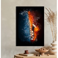 Pictură ArtShop Saxophone 40x60cm (PMU7-L-L)