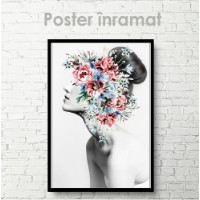 Картина ArtShop Pink Flowers 50x75cm (PBWN161-M-L) фото №3 — интернет-магазин Desire.md