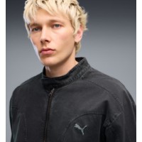 Jachetă pentru bărbați Puma Future.Puma.Archive T7 Relaxed Washed Twill Track Puma Black, s.S imaginea #4 — magazin online Desire.md
