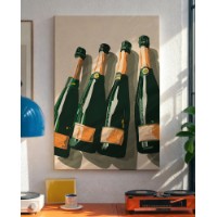 Картина ArtShop Bottles of Champagne 60x90cm (PET235-P-L)