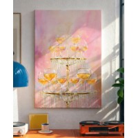 Картина ArtShop Champagne Tower 60x90cm (PET273-P-L)