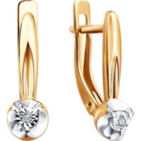 Cercei SOLOVOV JEWELRY 1022600 2,08g imaginea #2 — magazin online Desire.md