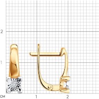 Cercei SOLOVOV JEWELRY 1022641 2,25g imaginea #4 — magazin online Desire.md