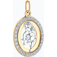 Pandantiv SOLOVOV JEWELRY 033539 1,61g imaginea #4 — magazin online Desire.md