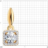 Pandantiv SOLOVOV JEWELRY 034766 0,77g imaginea #3 — magazin online Desire.md