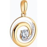 Pandantiv SOLOVOV JEWELRY 035065 1,28g imaginea #4 — magazin online Desire.md