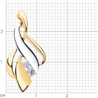 Pandantiv SOLOVOV JEWELRY 035547 1,233r imaginea #2 — magazin online Desire.md