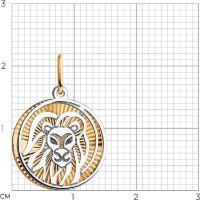 Pandantiv SOLOVOV JEWELRY 035703 1,32g imaginea #2 — magazin online Desire.md