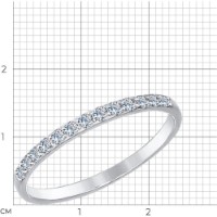 Inel SOLOVOV JEWELRY 017159-3 s.15.5 0,92g imaginea #2 — magazin online Desire.md