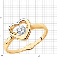 Inel SOLOVOV JEWELRY 018143 s.18,5 1,72g imaginea #2 — magazin online Desire.md