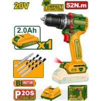 Шуруповерт Jadever JDCDP5282 фото №2 — интернет-магазин Desire.md