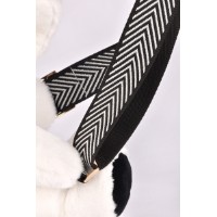 Geantă pentru copil Doudou Puppy White/Black 30cm (DC4564) imaginea #3 — magazin online Desire.md