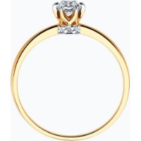 Кольцо SOLOVOV JEWELRY 018953 s.16 1,2g фото №2 — интернет-магазин Desire.md