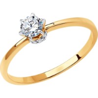 Кольцо SOLOVOV JEWELRY 018953 s.16,5 1,25g