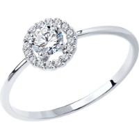 Кольцо SOLOVOV JEWELRY 019001-3 s.16 1,09g