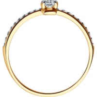 Кольцо SOLOVOV JEWELRY 019012 s.17,5 1,34g фото №5 — интернет-магазин Desire.md