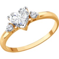Кольцо SOLOVOV JEWELRY 019551 s.16,5 1,77g