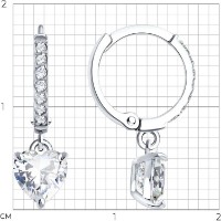 Cercei SOLOVOV JEWELRY 0200680-3 1,3g imaginea #5 — magazin online Desire.md