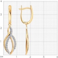Cercei SOLOVOV JEWELRY 0200880 2,61g imaginea #2 — magazin online Desire.md