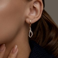 Cercei SOLOVOV JEWELRY 0200880 2,61g imaginea #3 — magazin online Desire.md
