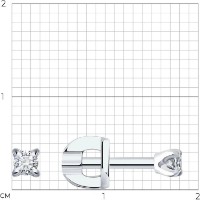 Cercei SOLOVOV JEWELRY 022208 1,14g imaginea #5 — magazin online Desire.md