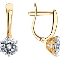 Серьги SOLOVOV JEWELRY 026703 2,31g