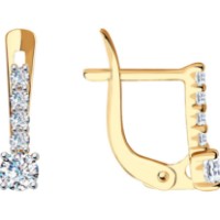 Серьги SOLOVOV JEWELRY 027500 1,02g