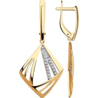 Серьги SOLOVOV JEWELRY 028268 3,54g
