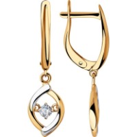 Серьги SOLOVOV JEWELRY 028350 2,9g