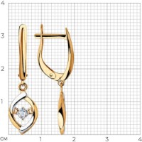 Серьги SOLOVOV JEWELRY 028350 2,9g фото №2 — интернет-магазин Desire.md