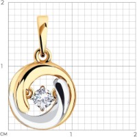 Pandantiv SOLOVOV JEWELRY 035837 1,05g imaginea #5 — magazin online Desire.md