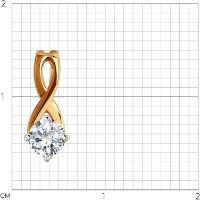 Pandantiv SOLOVOV JEWELRY 036240 0,6g imaginea #2 — magazin online Desire.md