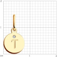 Pandantiv SOLOVOV JEWELRY 036386 0,39g imaginea #3 — magazin online Desire.md