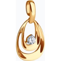 Pandantiv SOLOVOV JEWELRY 036595 1,64g imaginea #4 — magazin online Desire.md