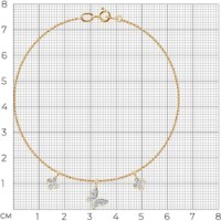 Brățară SOLOVOV JEWELRY 051575 s.18 1,19g imaginea #3 — magazin online Desire.md