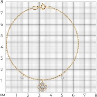 Brățară SOLOVOV JEWELRY 051576 s.18 1.12g imaginea #4 — magazin online Desire.md
