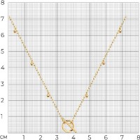 Цепочка SOLOVOV JEWELRY 070536 s.45 2,15g фото №3 — интернет-магазин Desire.md