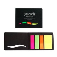 Semne pentru carte Stick'n Neon 4pcs (21077)