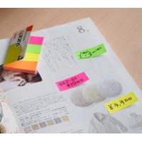 Semne pentru carte Stick'n Neon 4x50p (21205) imaginea #2 — magazin online Desire.md
