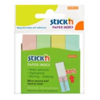 Semne pentru carte Stick'n Pastel 4x100p (21612)