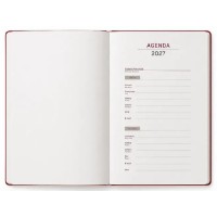 Agendă Idee A4 Standart Cherry Red 2027 (ID.27SA41) imaginea #4 — magazin online Desire.md