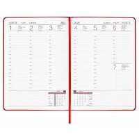 Agendă Idee A4 Standart Cherry Red 2027 (ID.27SA41) imaginea #6 — magazin online Desire.md