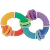 Inel gingival Nuby Twist&Rattle 6m+ (NV06029)